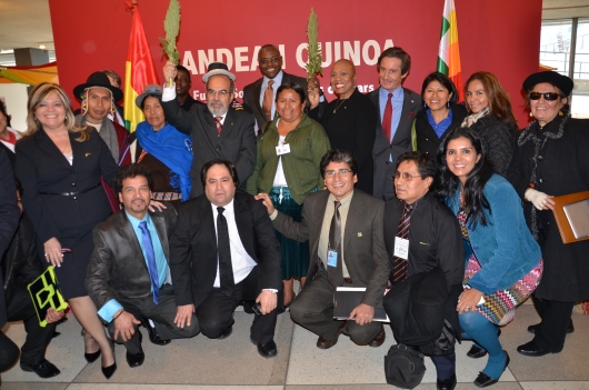 Perú Agribusiness Association se reunió en las Naciones Unidas con el Director General de la FAO, Graziano Da Silva, y los productores peruanos de Quinua. 