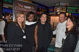 Deborah Roberts (periodista de ABC) y Bonnie Taub-Dix (nutricionista de ABC) junto al Chef Gastón Acurio y Melvi Dávil aen La Mar Restaurant NY.  